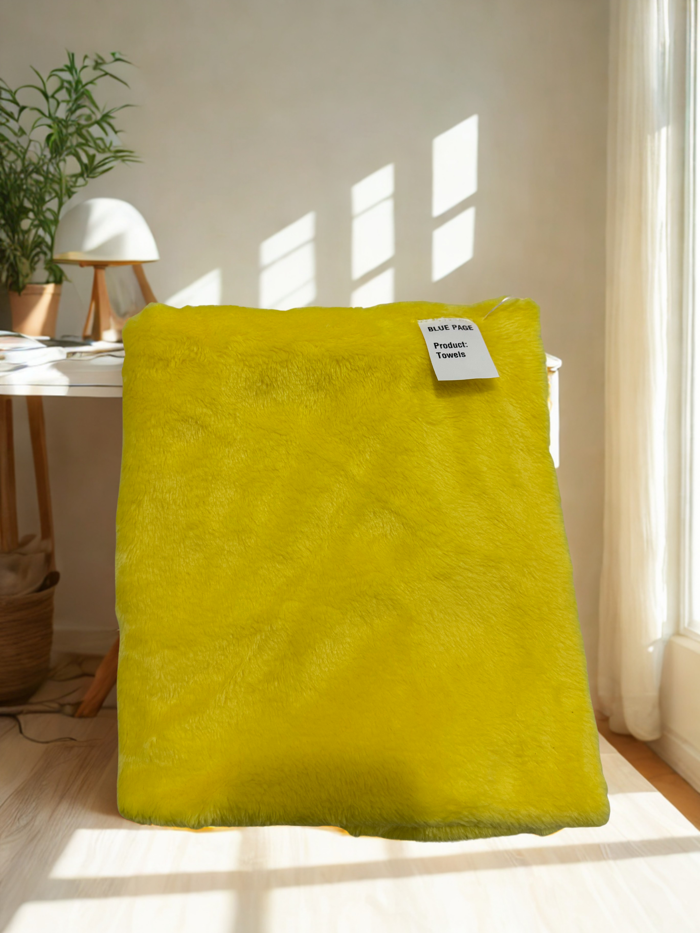 Blue Page Ultra-Soft Plush Towel