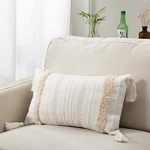 blue page Boho Decorative Throw Pillow Covers Couch Cushion Cover