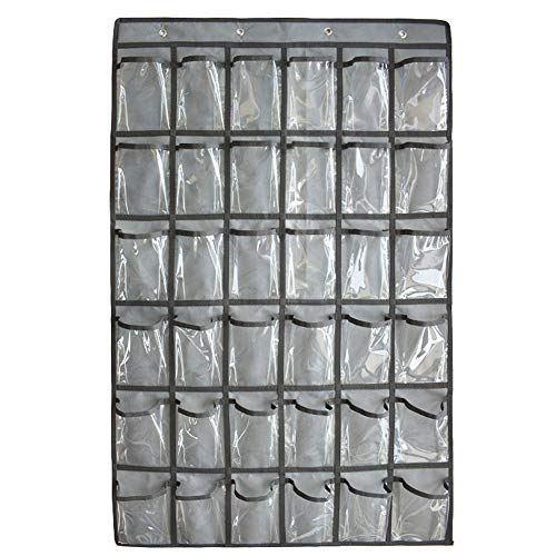 36 Pockets Transparent Hanging Pocket Charts