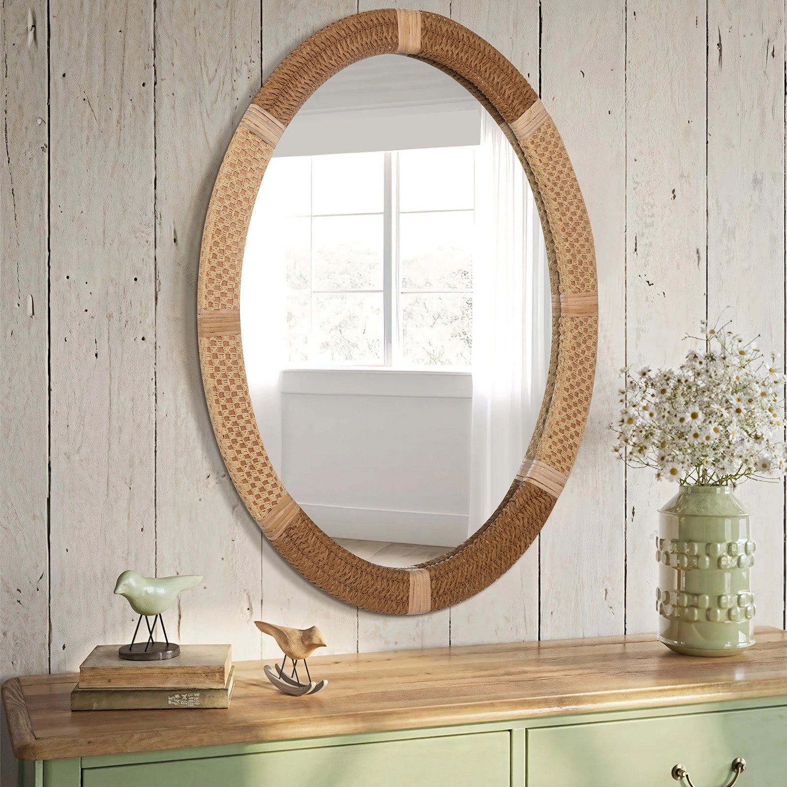 ULIKE Oval Mirror for Wall