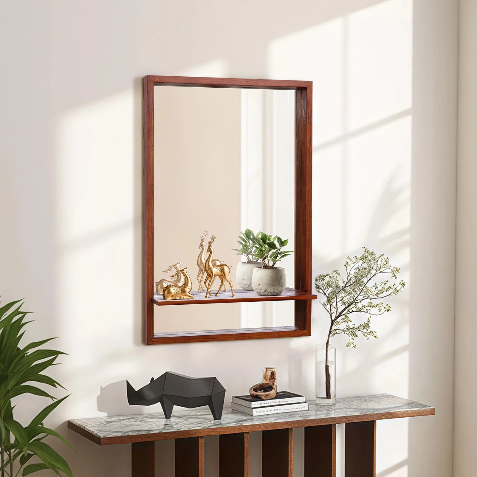 ULIKE Bathroom Mirror with Shelf